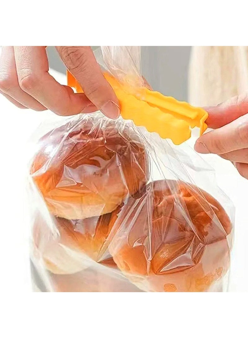 عبوة من 12 مشبك غلق أكياس طعام على شكل بطاطس مقلية، مشابك أكياس بلاستيكية للطعام مع علبة - Image 4